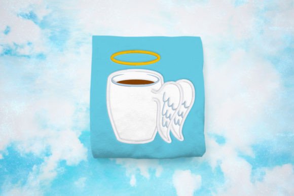 Angel Wing Mug Applique Review