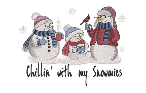 Chillin with My Snowmies