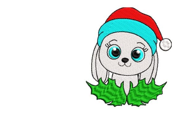 Cute Christmas Puppy