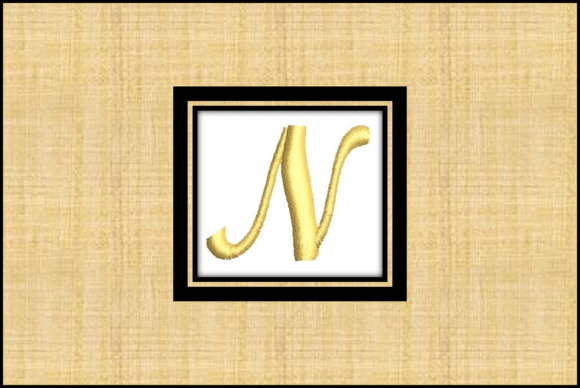 Gold Letter N Review for Small Business Merch