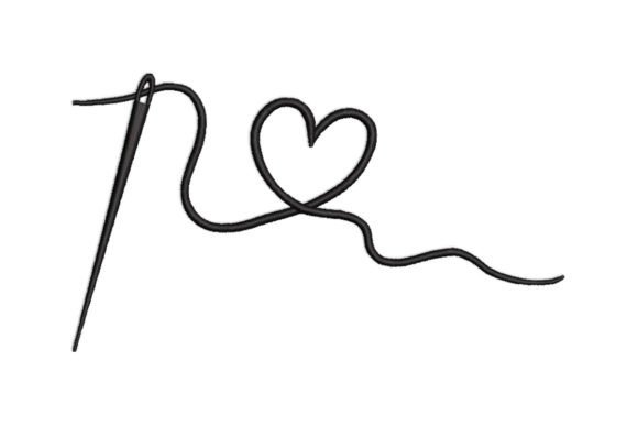 Heart with a Needle Thread