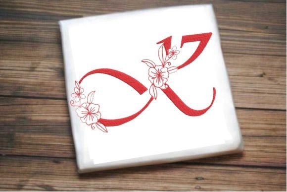 K Floral Monogram Letter Review