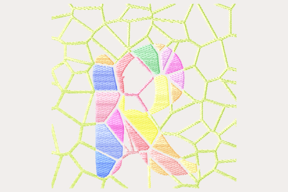 Monogram R Mosaic