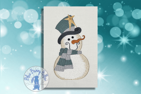 Snowman 1: A Winter Embroidery Review