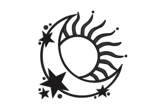 Sun Moon Stars Embroidery Design Review