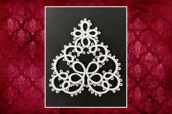 Tatted Christmas Heart Tree Review for Craft Fair Success